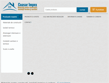 Tablet Screenshot of cuasarimpex.ro
